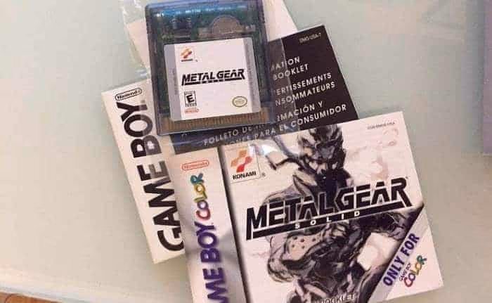 Rarest Gameboy Advance Games - Metal Gear Solid