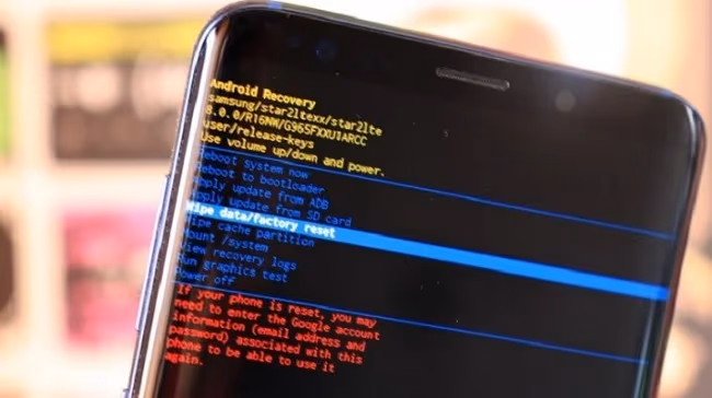 Recovery Mode Android Factory Reset