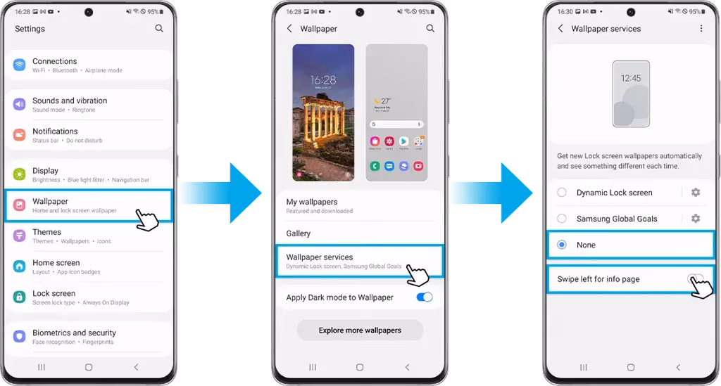 Turn Off Dynamic Lock Screen