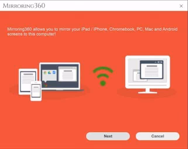 Screen Mirroring Full Screen (iPhone to PC) Using Mirroring360