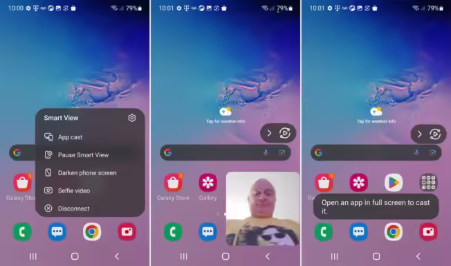 Using Smart View On Samsung Devices