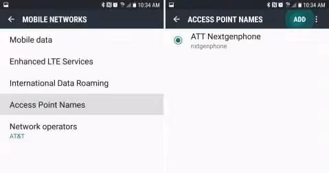 Fix sim card is not from verizon wireless by Configuring the APN for T-Mobile Service