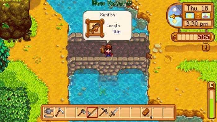 Sunfish Stardew Valley