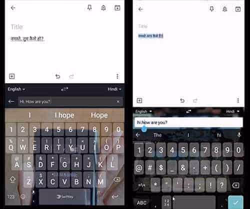 SwiftKey vs. Gboard – Translation