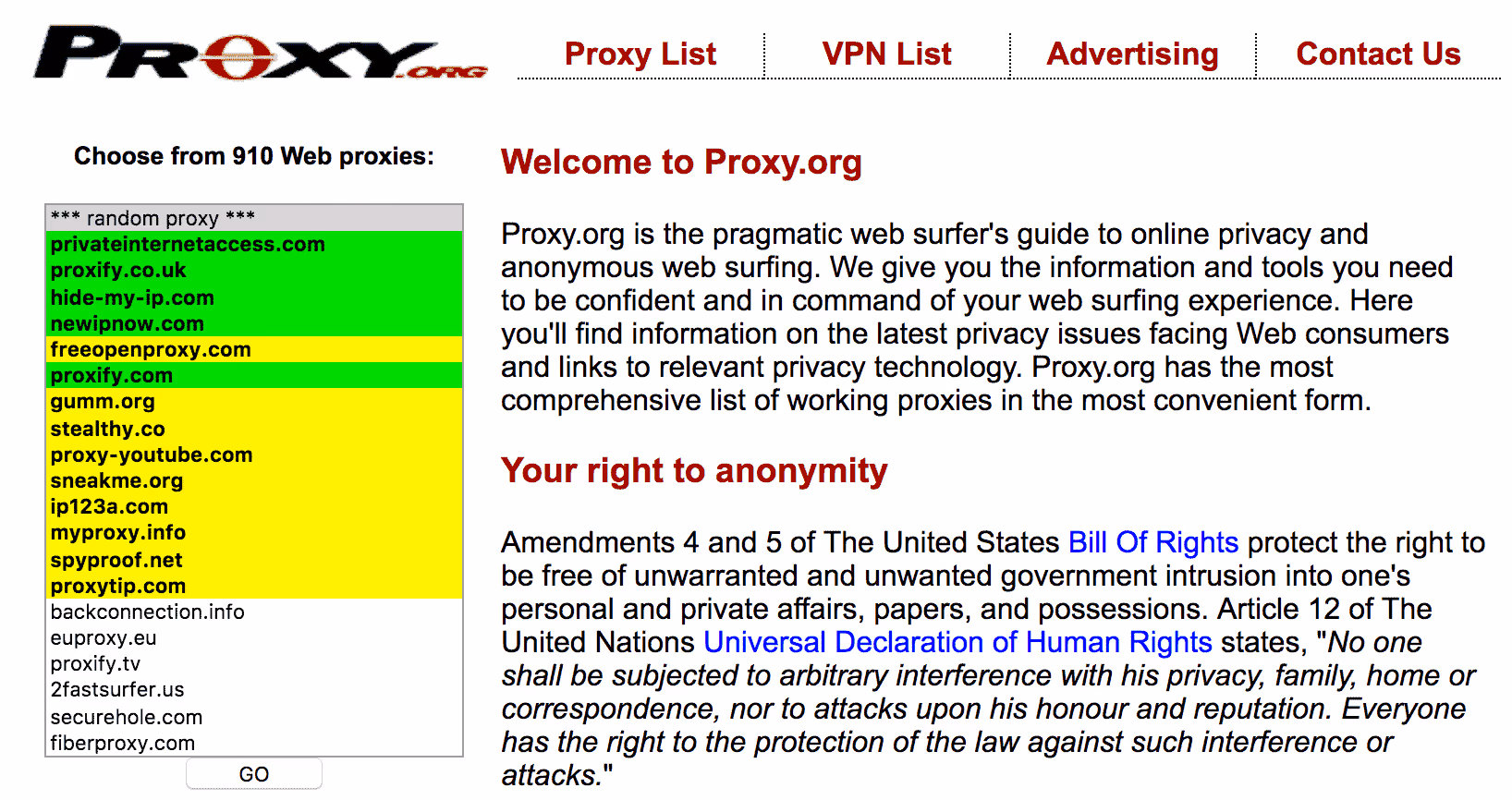 Unblock Proxy with Proxy-Youtube.com