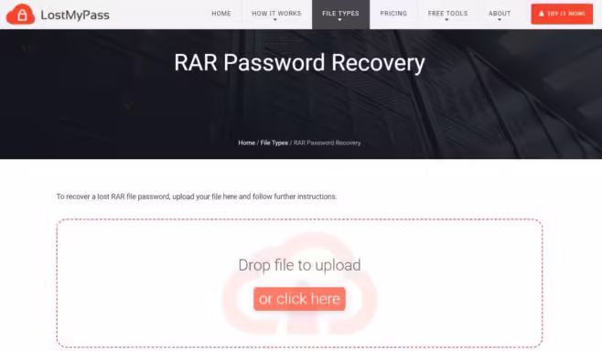 Lostmypass Rar Password Recovery