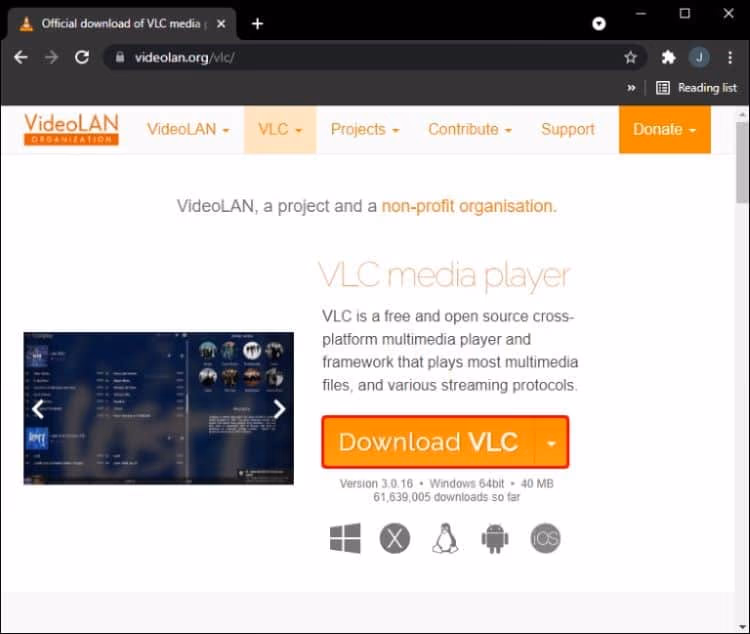 Download VLC Lastest version