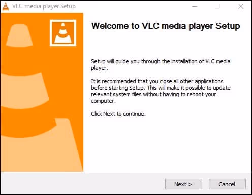 Install VLC