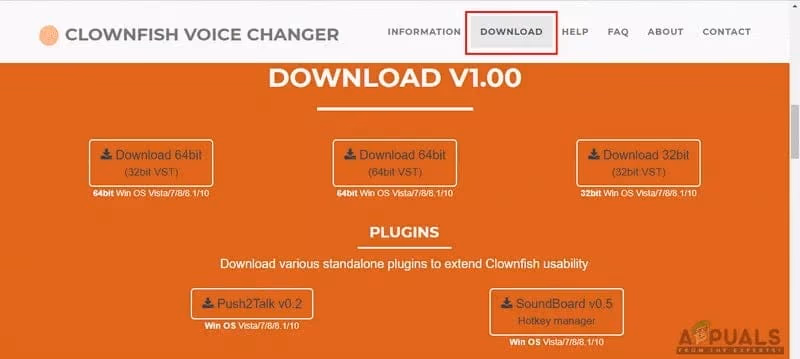 Download Clowfish Voice Changer