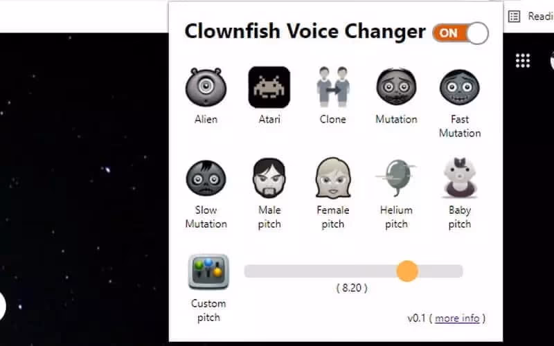 Clownfish Chrome Extension