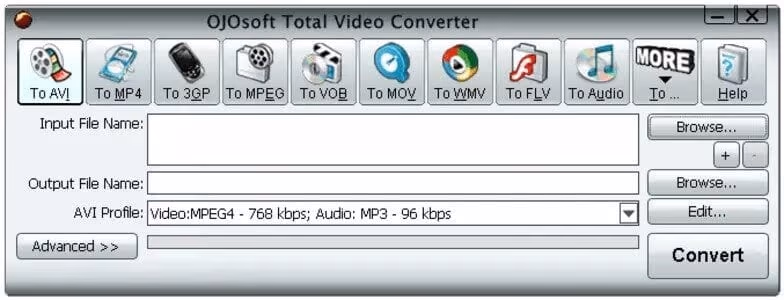 OJOsoft Total Video Converter