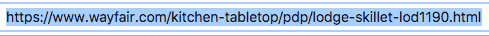 Copy wayfair url