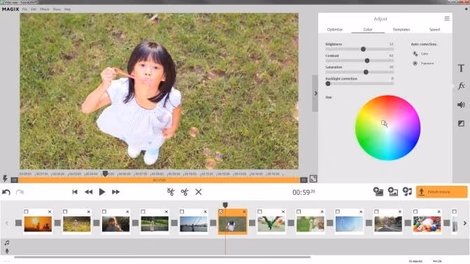 Magix wedding video editor