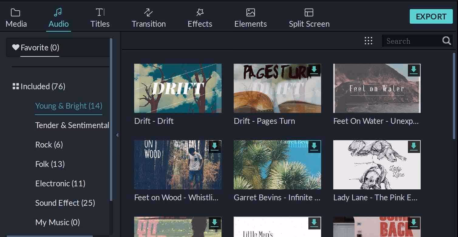 Filmora wedding video editor