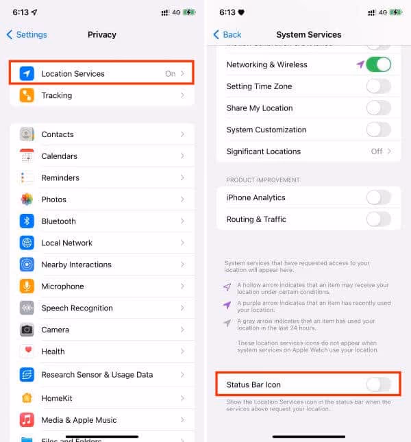 Hide That Arrow Icon