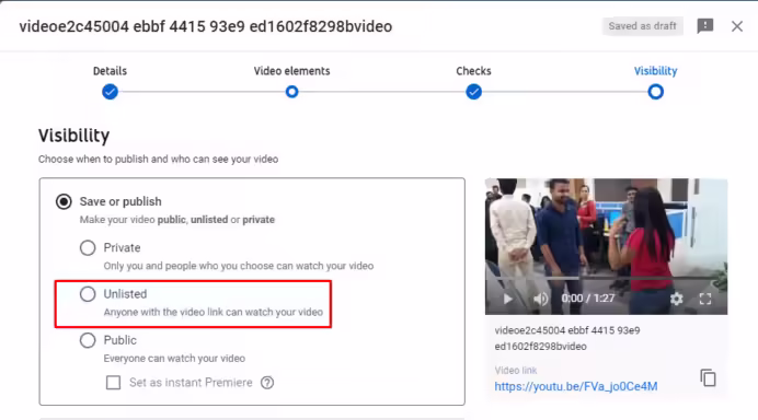 How To Make A Youtube Video Unlisted