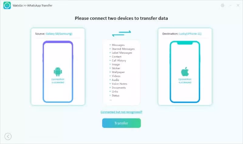 iToolab WatsGo WhatsApp Transfer
