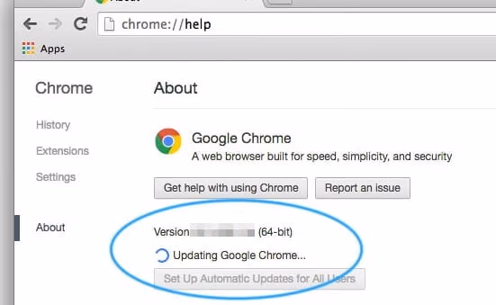 Check browser updates to fix WhatsApp Web Not Working