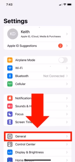 Download the iOS Software Update