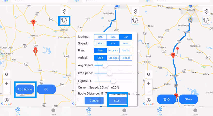 perform Wizards Unite GPS spoof using Gfaker