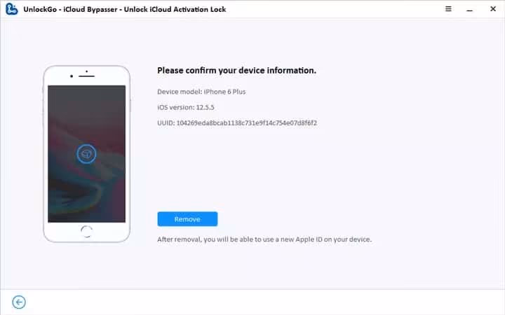 Confirm your device information