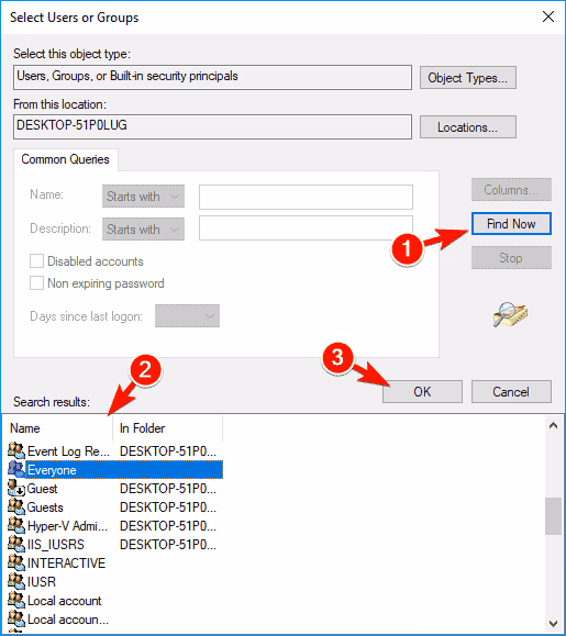 Adding Permissions To Drive To Fix You Need Permission to Perform this Action on Windows